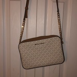 Michael Kors Jet Set Travel Logo Crossbody Bag